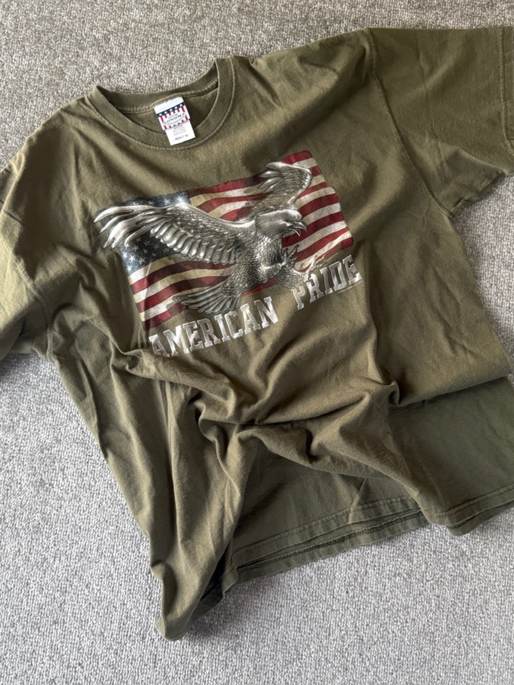 Vintage Sonoma Jean Company Graphic 'American Pride' Eagle T‑Shirt Men's XL USA